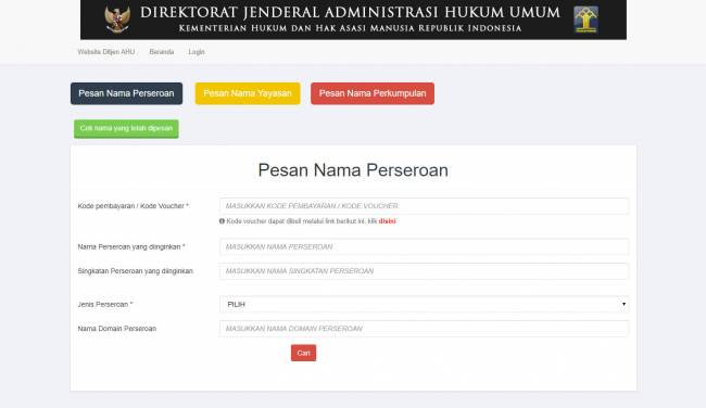 Perseroan Terbatas Ahu Online