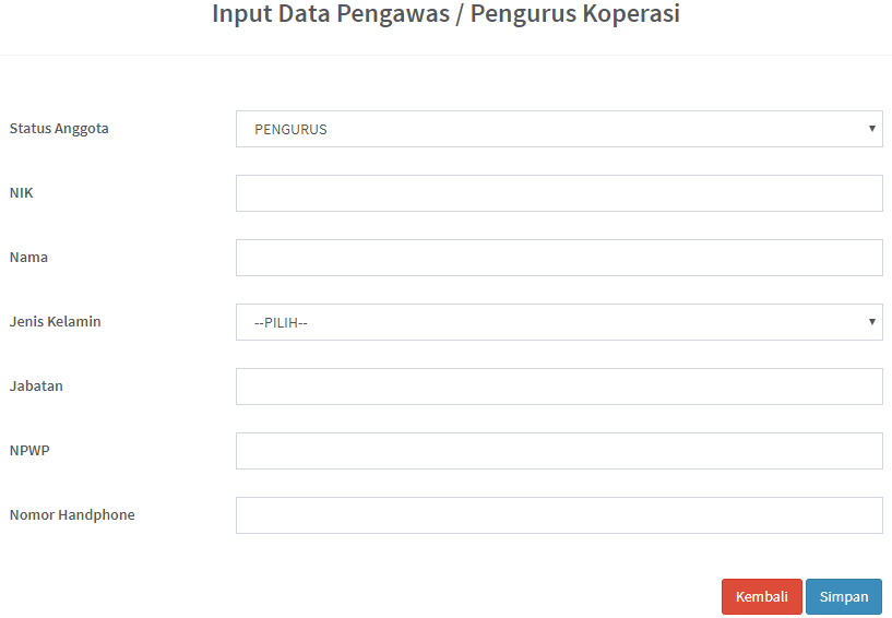 Pendirian Koperasi Ahu Online